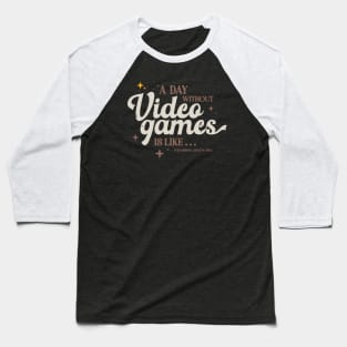 Video Games Baseball T-Shirt